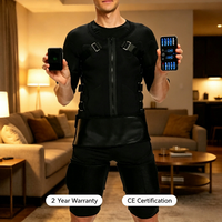 Bodytech Gilet de fitness EMS pour entraînement personnel, contrôle sans fil Bluetooth via application, 20 minutes