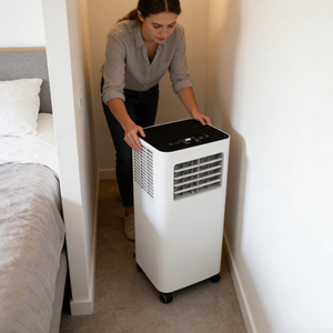 <span class=keywords><strong>Aire</strong></span> <span class=keywords><strong>Acondicionado</strong></span> Portátil Eléctrico de 12000 BTU y 1.5 Toneladas para Hogar, Oficina y Hotel, Solo Frío, Sin Manguera, de Plástico - Product Image 5