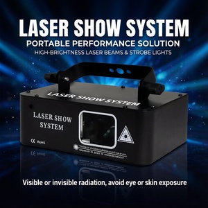 Proiettore Laser RGB 500W con <span class=keywords><strong>Effetto</strong></span> Sonoro Attivo DMX512 per DJ, Discoteca, Feste e Palcoscenici - Product Image 6