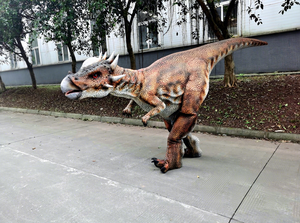 Actividad Show Adulto Traje de dinosaurio realista Adulto Animatronic Robótico Lindo disfraz de dinosaurio para Show - Product Image 5