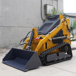 Мини-погрузчик на гусеничном ходу с бензиновым двигателем и ковшом — напрямую от производителя, сертифицирован CE - Product Image 2