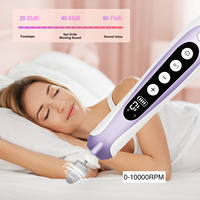 Kit de manucure et pédicure professionnel portable à faible bruit avec écran LED, perceuse à ongles électrique sans fil à 10 vitesses réglables