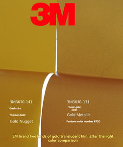 <span class=keywords><strong>Film</strong></span> Métallique Adhésif Instantané de Qualité Supérieure, Transparent Doré, pour Boîte à Lumière, Lettres Lumineuses à Changement de Couleur - Product Image 2