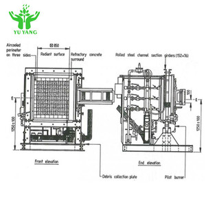 BS 476 Teil 7 Baustoff Oberflächen flammens treuungs prüfgerät Elektronisch - Product Image 4