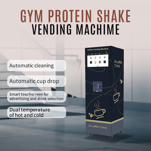 スマートコーヒー自动贩売机5キャニスター自動カップディスペンサーコーヒーミルクティーロボット技術<span class=keywords><strong>Wifi</strong></span>ポンプ水タップSDK - Product Image 4