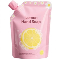 Pochette Doypack avec bec verseur personnalisable avec logo OEM, sac refermable anti-fuite pour emballage de sel de bain à la lavande et de produits de soin de la peau
