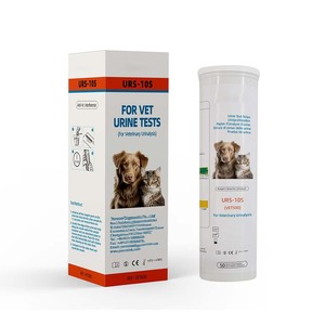 Bandelettes de test <span class=keywords><strong>urinaire</strong></span> personnalisées pour chiens et chats, <span class=keywords><strong>10</strong></span> paramètres, analyse rapide en une étape, bandelettes de test <span class=keywords><strong>urinaire</strong></span> vétérinaire - Product Image 2