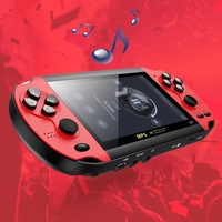 Consola de Juegos Portátil X7, Pantalla Grande HD de 4.3 Pulgadas, 8G X7plus, Juegos Clásicos Retro, Mini Consola de Videojuegos MP5