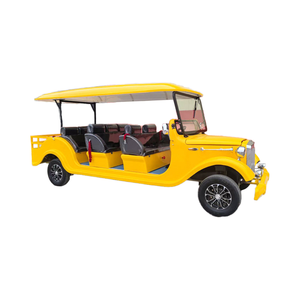 Autobús Turístico Clásico Parison de 8 Plazas, Color Amarillo, con Caja de Transporte, Nuevo, en Venta - Product Image 4