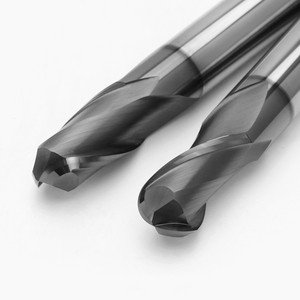 Fresa de extremo esférico de acero de carburo sólido serie G modelo <span class=keywords><strong>GBN</strong></span> para máquina CNC - Product Image 6