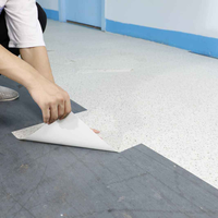 Suelo de Vinilo PVC con Patrón Cerámico, Resistente al Agua y al Desgaste, Capa Removible con Pegamento, Tipo Subway