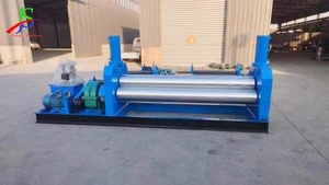 2026 Machine à cintrer la tôle semi-automatique, abordable, manuelle et électronique, à 3 rouleaux, hydraulique, compacte, pour le cintrage de plaques en cône - Product Image 5