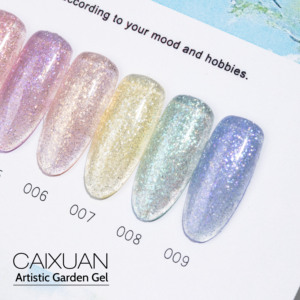 Preço de Fábrica, Amostras Grátis: Glitter para Unhas à Venda, Gel de Unha Artístico Profissional 15ml TPo/HEMA Free - Product Image 6