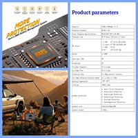 Station d'alimentation portable Lithium-ion à onde sinusoïdale pure, pompe à air, gonfleur de pneus, affichage numérique LED, pour extérieur, direct usine OEM/ODM