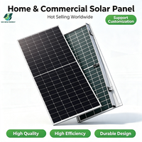 Panneau Solaire 500W 550W Allemagne, Excellent Service, Module PV Entièrement Noir, Panneau Photovoltaïque 700W, Coût du Panneau Solaire