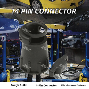 182655-1 Special Tail <b>Clip</b> with 14 Pins 4P Male and Female Connector - Product Image 3