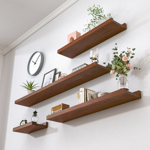 Decor Floating <b>Rustic</b> Shelf Handmade Mounted Set of 2 Shelves Wood Wall Eco-friendly Display Rack Wall <b>Shelve</b> - Product Image 4