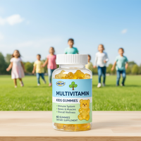 Complément alimentaire multivitaminé pour enfants OEM avec vitamines D3, K2, B12, B6, A, C et zinc