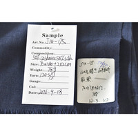 Châle à cils en cachemire 50%, bleu marine, mousseline de dubaï, foulard musulman, motifs en cachemire, 50% soie pour femmes