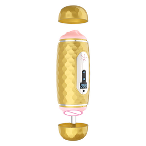 Copa de avión de cabina espacial automática para hombre, doble cabeza, Calefacción Automática, succión, pronunciación, vibración, masturbador Masculino - Product Image 2