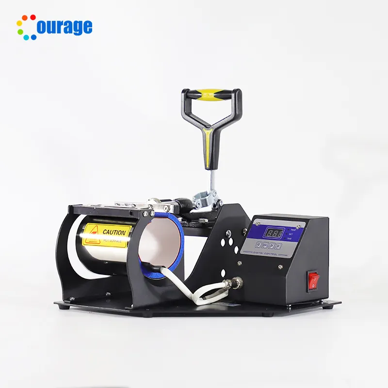 Digitalsteuerungs-Sublimationsbecher-Heiß pressen druckmaschine