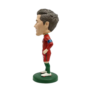Statuetta Personalizzata Bobblehead di Calciatori in Resina, Merchandise da Collezione per Tifosi, Distribuzione all'Ingrosso, Fabbrica OEM - Product Image 3