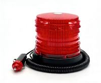 Neue 12V IP67 Wasserdichte 16 Hochleistungs-LEDs für Anhänger LKW Rotierende Blitzleuchte Bernsteinfarbene Stroboskop-Warnleuchten