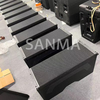 Sistema de Sonido Profesional WPC con Altavoces Line Array Pasivos de 3 Vías y 10 Pulgadas para Conciertos y Escenarios