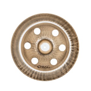 Cymbales Chang AB-Stage 14" <span class=keywords><strong>Hihat</strong></span> |   Alliage de bronze B20 fabriqué à la main |   Professionnel |   Ton clair et vif |   Jaune |   Rock/Pop | - Product Image 6