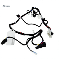 Rangkaian Kabel Chassis Bodi Mobil dengan Konektor Multi-Pin dan Klip Pemasangan, Kabel Harness Otomotif Kustom OEM 12V 24V