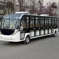 Voiture électrique de tourisme pour parcs à thème, fabriquée en Chine, 8, 14, 17, 20, 23 places