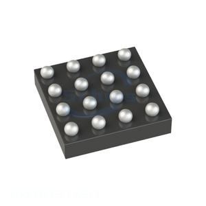 Componentes Electrónicos MAX77675CEWE+T IC REG BUCK BOOST ADJ QUAD 16WLP Distribuidor Autorizado 16 WFBGA, WLBGA Power Man - Product Image 1