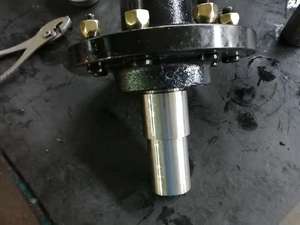 500 <span class=keywords><strong>KG</strong></span> a <span class=keywords><strong>8000</strong></span> <span class=keywords><strong>KG</strong></span> Capacidad Granja <span class=keywords><strong>Remolque</strong></span> agrícola Camión Muñón Eje con eje de cubo - Product Image 5