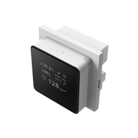 Sensor y Monitor de Calidad del Aire Interior Zigbee 9 en 1 con Control por Aplicación, Energía Eléctrica, Uso Doméstico