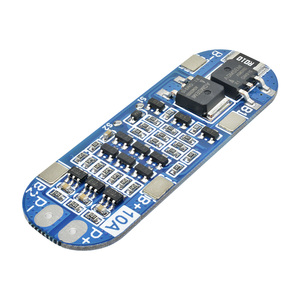Módulo de Placa de Protección de Cargador de Batería de Litio 3S 10A 12V para 3 Celdas de Batería de Iones de Litio <span class=keywords><strong>18650</strong></span>, <span class=keywords><strong>BMS</strong></span> de Carga 11.1V 12.6V - Product Image 6