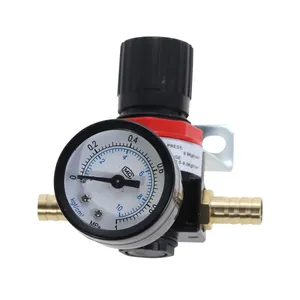 Válvulas Reguladoras <span class=keywords><strong>de</strong></span> <span class=keywords><strong>Presión</strong></span> <span class=keywords><strong>de</strong></span> <span class=keywords><strong>Aire</strong></span> Neumáticas AR2000 G1/4'', Mini Compresor, <span class=keywords><strong>Manómetro</strong></span>, Conexión <span class=keywords><strong>de</strong></span> 4MM-16MM, 0.5kg - Product Image 5