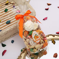 Vente en gros de petits sachets d'aromathérapie pot-pourri de fleurs séchées pour voiture chambre salle de bain-désodorisant à motif végétal pour étal de rue