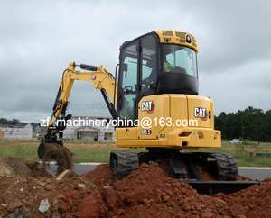 Excavatrice Caterpillar Cat303.5 d'occasion, 3 tonnes, fabrication japonaise, en parfait état de marche - Product Image 4