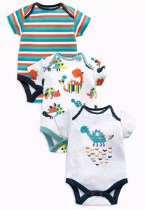 Mono de Alta Calidad con Estampado de Ciervo para Bebé, Ropa de Bebé Estilo Georgiano para Exportación - Product Image 3