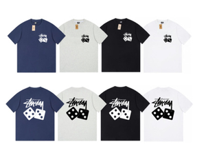T-shirt imprimé tendance pour homme, version haute qualité <span class=keywords><strong>1</strong></span>:<span class=keywords><strong>1</strong></span> Stussy 8 Ball avec lettrage, collection 2026, en stock aux États-Unis - Product Image 2