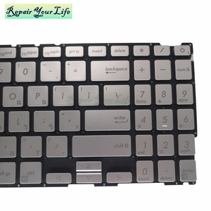 Tastiera del computer portatile per ASUS ZenBook 15 UX533 UX533F UX533FD 0KN1-622HE16 0KNB0-563CHE00 <span class=keywords><strong>HE</strong></span> retroilluminazione di ricambio tastiere - Product Image 3