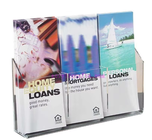 アクリルフライヤーホルダー、アクリルプロモーションリーフレットディスプレイスタンド - Product Image 4