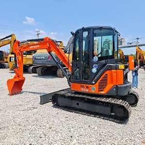 ZX50U ฮิตาชิแบบใช้แล้ว2022สำหรับโครงการทางการเกษตรของเทศบาลปั๊มเกียร์คาวาซากิเครื่องยนต์มอเตอร์ฮ่าๆ - Product Image 2