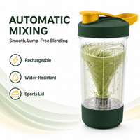 Bouteille shaker électrique 450 ml en gros, tasse à protéines à mélange automatique avec échelle de mesure, couvercle sportif – Fabricant et fournisseur
