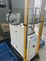 Palettiseur robotisé automatique, charge maximale 35 kg, hauteur de superposition 2400 mm, robot de palettisation automatique industriel pour entrepôt
