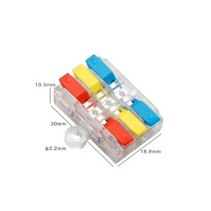 Phổ nhỏ gọn dây nhanh chóng cáp 3Pin điện khối thiết bị đầu cuối Nữ điện 3P thiết bị đầu cuối kết nối - Product Image 4