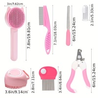 Kit de toilettage pour animaux de compagnie, produits de nettoyage pour chats, ensemble d'outils de toilettage pour chiens, vente chaude