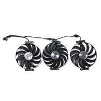 Kipas Pengganti Kartu Grafis 95mm CF1010U12S ASUS Rog Strix RTX 3060 3070 3080 Ti 3090 Gaming GPU Cooler RX 6700