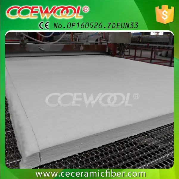 CCEWOOL 25 mm dicke Abgasfolie Keramikfaserdecke