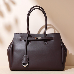 Sac à main pour femme en cuir véritable de haute qualité, sac bandoulière luxueux, nouveau style de sac fourre-tout de bureau. - Product Image 2